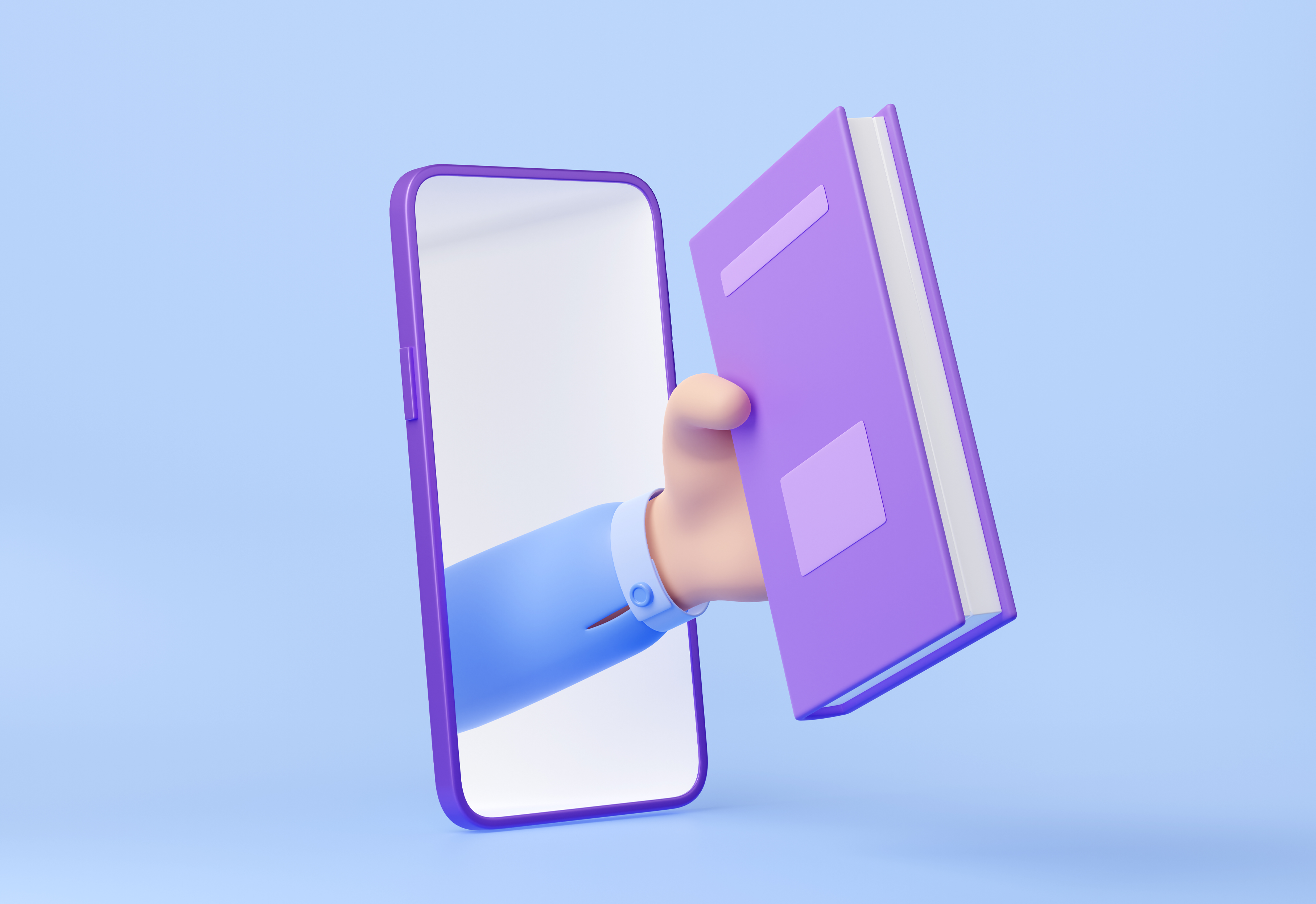 Digital library interface showing book collections, search functionality, and browsing options